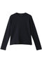 lace jacquard  P/O プルオーバー ミズイロインド/mizuiro ind navy