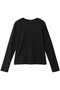 lace jacquard  P/O プルオーバー ミズイロインド/mizuiro ind black
