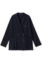 cut double breasted C/D カーディガン ミズイロインド/mizuiro ind navy