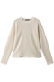 organic cotton blend lace P/O プルオーバー ミズイロインド/mizuiro ind ivory