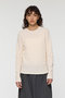 organic cotton blend lace P/O プルオーバー ミズイロインド/mizuiro ind