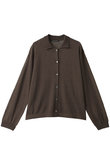 dots print polo C/D カーディガン