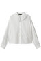 pleats collar shirt シャツ ミズイロインド/mizuiro ind off white