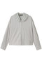 pleats collar shirt シャツ ミズイロインド/mizuiro ind l.gray