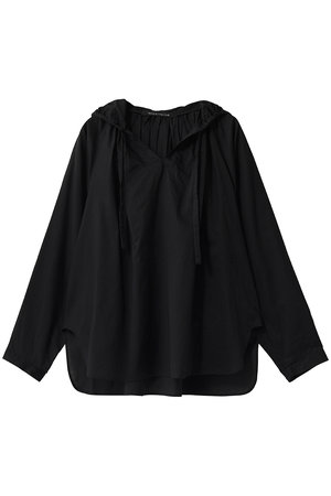 ミズイロインド/mizuiro indのhooded gather neck shirt シャツ(110400/110403)