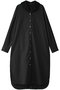 pleats collar OP ワンピース ミズイロインド/mizuiro ind black