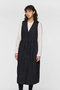 V neck waist gather jilt ジレ ミズイロインド/mizuiro ind