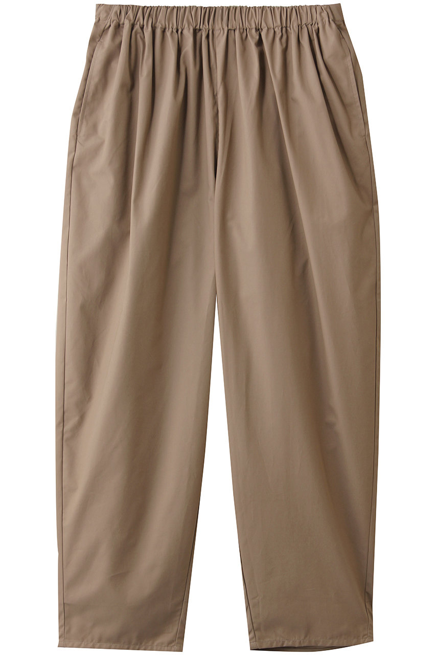 mizuiro ind(ミズイロインド)｜wide tapered PT パンツ/beige の通販