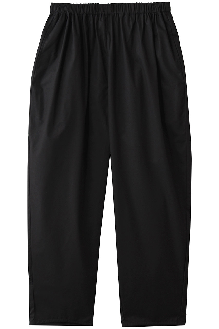 mizuiro ind wide tapered PT パンツ (black, F) ミズイロインド ELLE SHOP