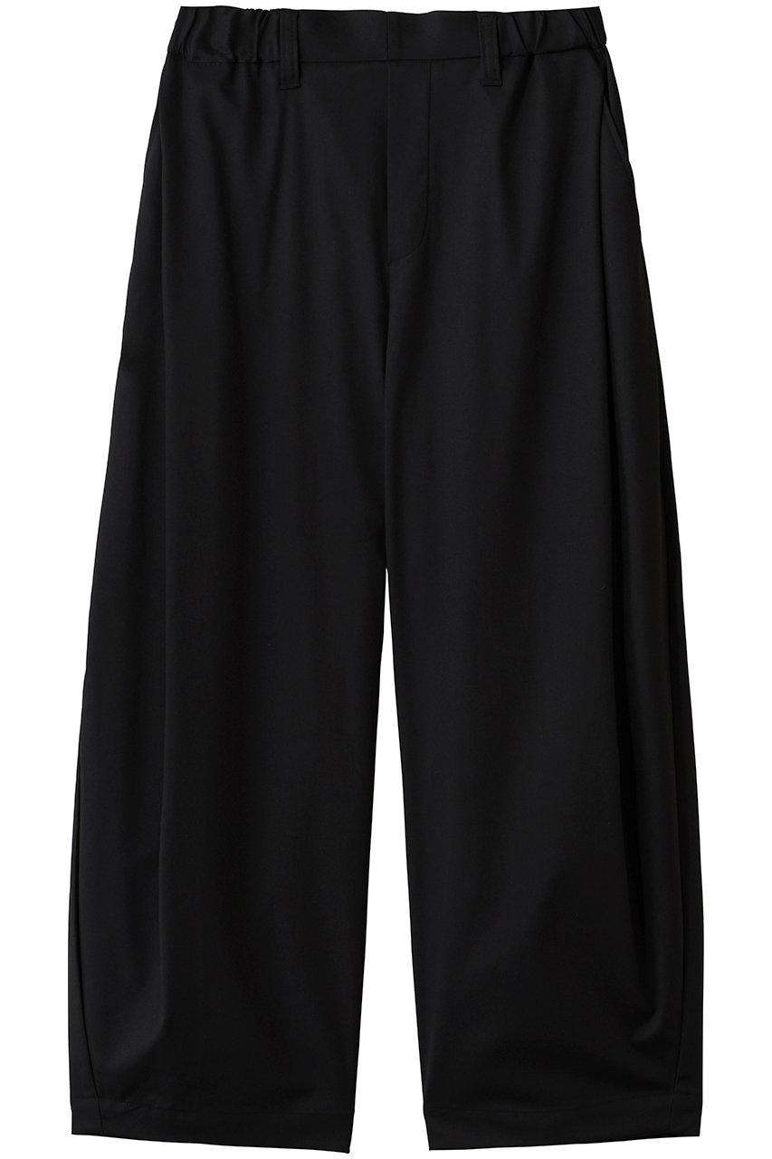 ミズイロインド/mizuiro indのdeep tuck PT パンツ(black/3-260105)