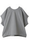 T/R cocoon wide P/O プルオーバー ミズイロインド/mizuiro ind gray