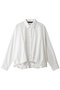 long slv ballon shirt シャツ ミズイロインド/mizuiro ind off white
