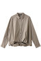 long slv ballon shirt シャツ ミズイロインド/mizuiro ind beige