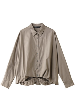 ミズイロインド/mizuiro indのlong slv ballon shirt シャツ(110400/110403)