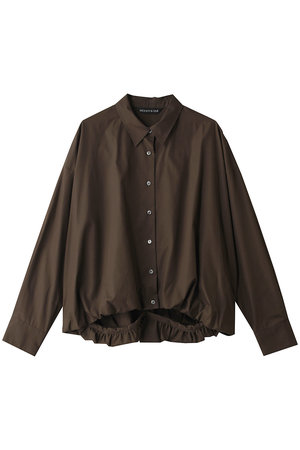 ミズイロインド/mizuiro indのlong slv ballon shirt シャツ(110400/110403)