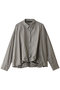long slv ballon shirt シャツ ミズイロインド/mizuiro ind gray