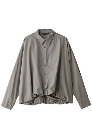 ミズイロインド/mizuiro indのlong slv ballon shirt シャツ(110400/110403)