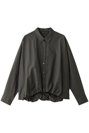 ミズイロインド/mizuiro indのlong slv ballon shirt シャツ(110400/110403)