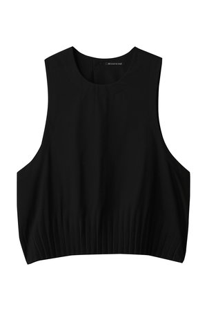ミズイロインド/mizuiro indのpleats hem short vest ベスト(110300/110301)