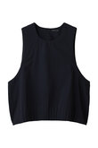 pleats hem short vest ベスト