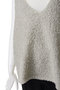 hairy yarn V neck P/O プルオーバー ミズイロインド/mizuiro ind