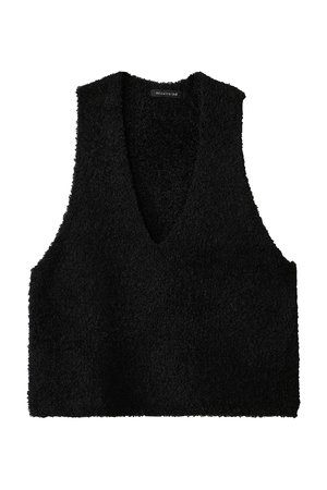 ミズイロインド/mizuiro indのhairy yarn V neck P/O プルオーバー(110300/110301)