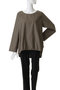 drawstrings crew neck P/O プルオーバー ミズイロインド/mizuiro ind