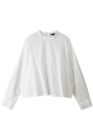 ミズイロインド/mizuiro indのfrill collar P/O プルオーバー(110400/110403)