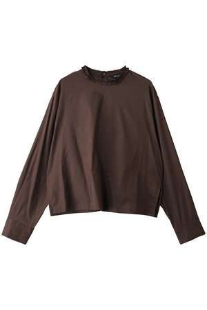 ミズイロインド/mizuiro indのfrill collar P/O プルオーバー(110400/110403)
