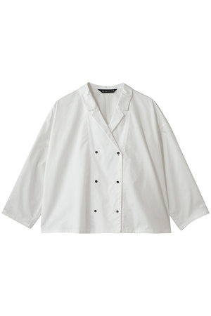 ミズイロインド/mizuiro indのdouble breasted shirt シャツ(110400/110403)