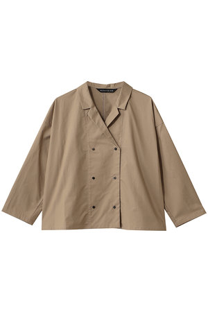 ミズイロインド/mizuiro indのdouble breasted shirt シャツ(110400/110403)