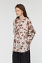 print wide shirt シャツ ミズイロインド/mizuiro ind