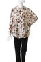 print wide shirt シャツ ミズイロインド/mizuiro ind
