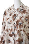 print wide shirt シャツ ミズイロインド/mizuiro ind