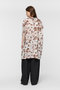 print shirt collar OP ワンピース ミズイロインド/mizuiro ind