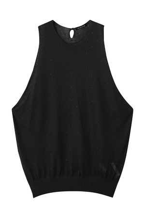 ミズイロインド/mizuiro indのdots print vest ベスト(110300/110301)