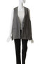 deep V neck wide vest ベスト ミズイロインド/mizuiro ind