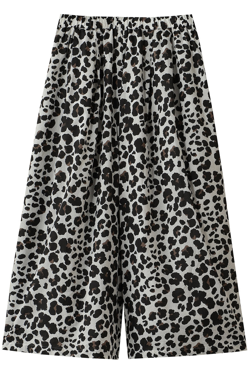 ミズイロインド/mizuiro indのanimal print easy PT パンツ(c.gray/3-260106)