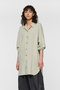 T/R wide tunic shirt シャツ ミズイロインド/mizuiro ind