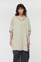 T/R wide tunic shirt シャツ ミズイロインド/mizuiro ind