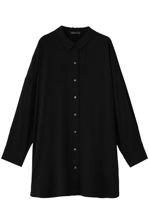 ミズイロインド/mizuiro indのT/R wide tunic shirt シャツ(110400/110403)