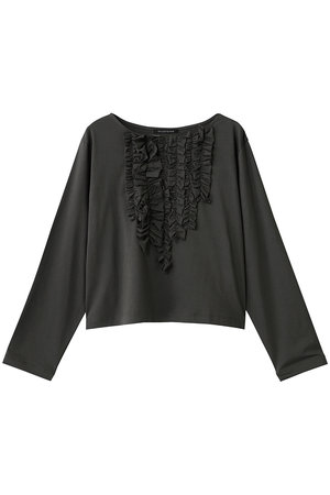 ミズイロインド/mizuiro indのfrill P/O T Tシャツ(110100/110103)