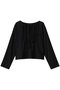 frill P/O T Tシャツ ミズイロインド/mizuiro ind black