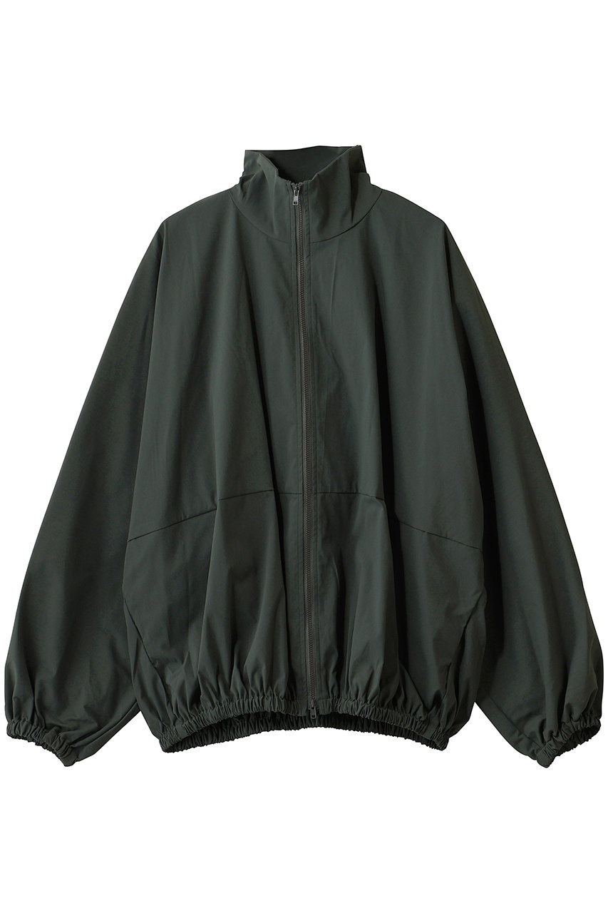 ミズイロインド/mizuiro indのhigh neck zip blouson ブルゾン(c.gray/3-270080)