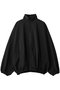 high neck zip blouson ブルゾン ミズイロインド/mizuiro ind black