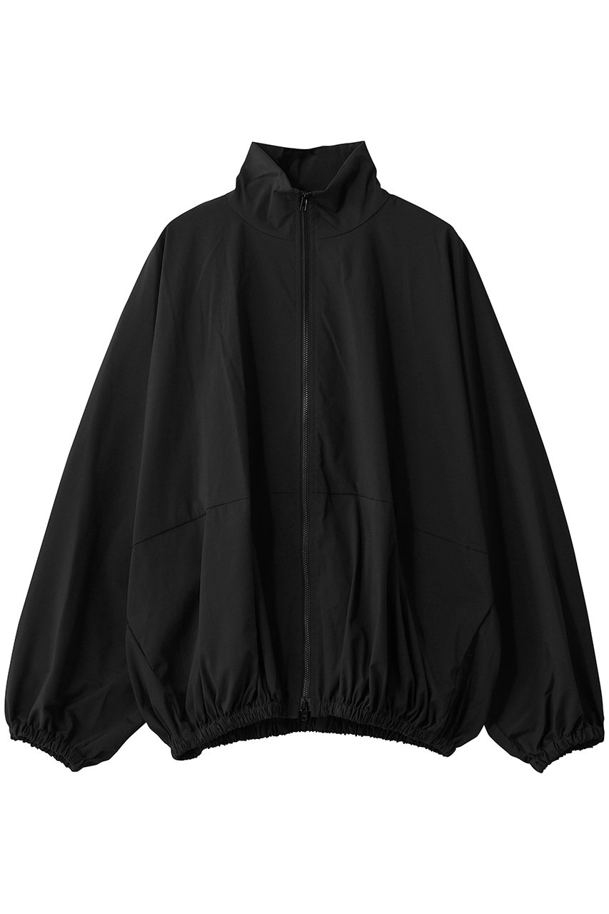 ミズイロインド/mizuiro indのhigh neck zip blouson ブルゾン(black/3-270080)