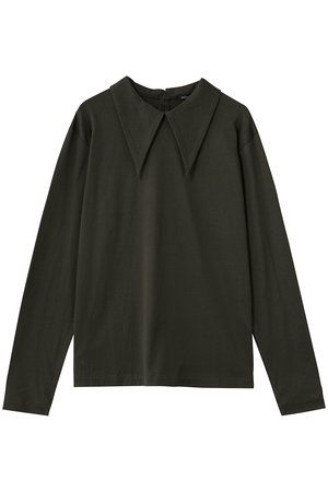 ミズイロインド/mizuiro indの【予約販売】long colalr long slv P/O プルオーバー