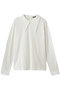 long colalr long slv P/O プルオーバー ミズイロインド/mizuiro ind off white
