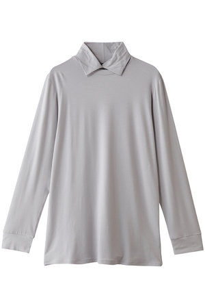 ミズイロインド/mizuiro indのshirt collar P/O プルオーバー(110100/110103)