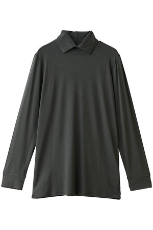 ミズイロインド/mizuiro indのshirt collar P/O プルオーバー(110100/110103)
